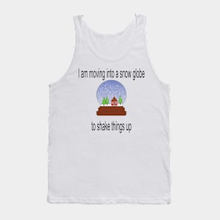 Snow globe - apparently that's 2 words Tank Top